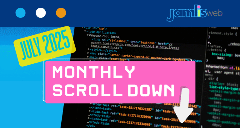 Jamlis Web Monthly Scroll Down - July 2025